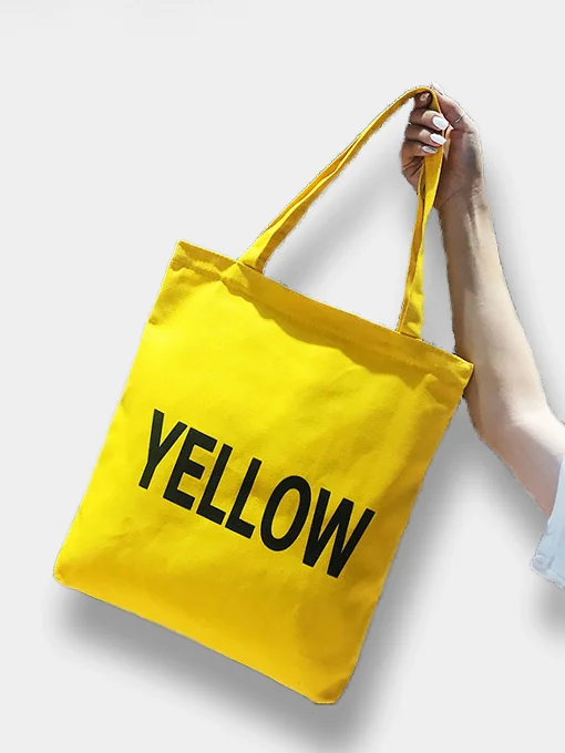 Сумки цветные "Yellow", "Black", "Pink", "White"