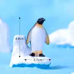 Угольный миниатюрные фигурки, сувенир, пингвин, 2 шт