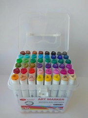 СКЕТЧМАРКЕРЫ "ART MARKER" ДВУХСТОРОННИЕ  2/6ММ BASIR