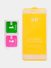 Белый защитное стекло 9D для Xiaomi Redmi Note 4X  Полное покрытие