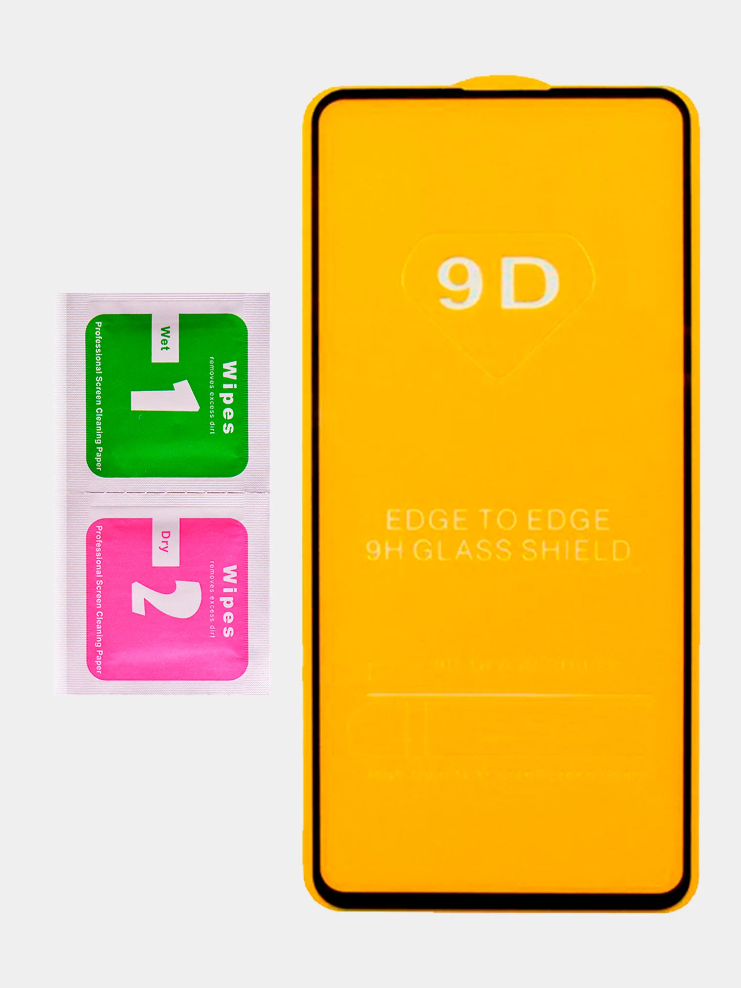 Защитное стекло 9D для Xiaomi Redmi Note 9S, полное покрытие