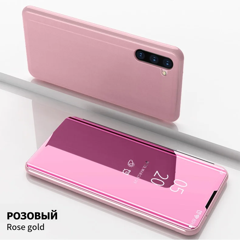 Розовый чехол-книжка для A51 / M40S / A31
