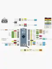 Контроллер Arduino Pro Micro на ATmega32u4