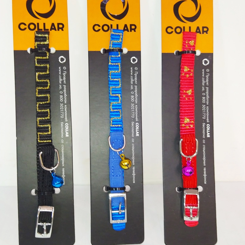 Ошейник нейлон с рисунком Collar