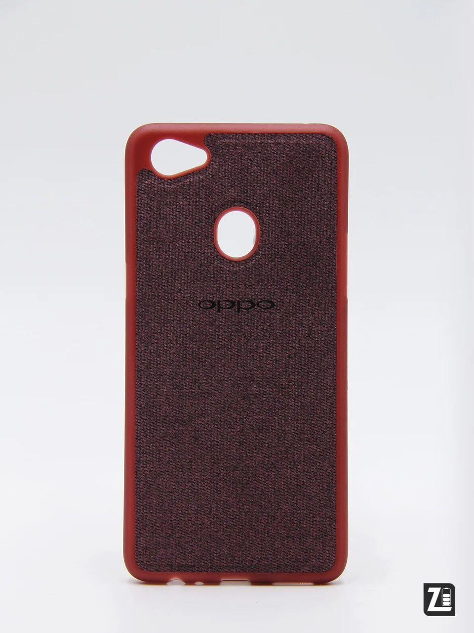 Багровый чехол-накладка "Джинс" для Oppo F7