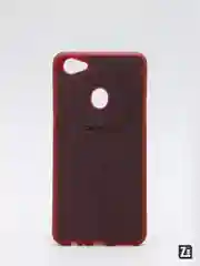 Багровый чехол-накладка "Джинс" для Oppo F7