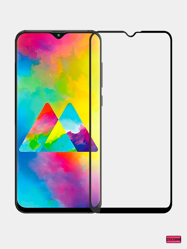 Защитное стекло 9D для Samsung Galaxy A10, M10, полное покрытие