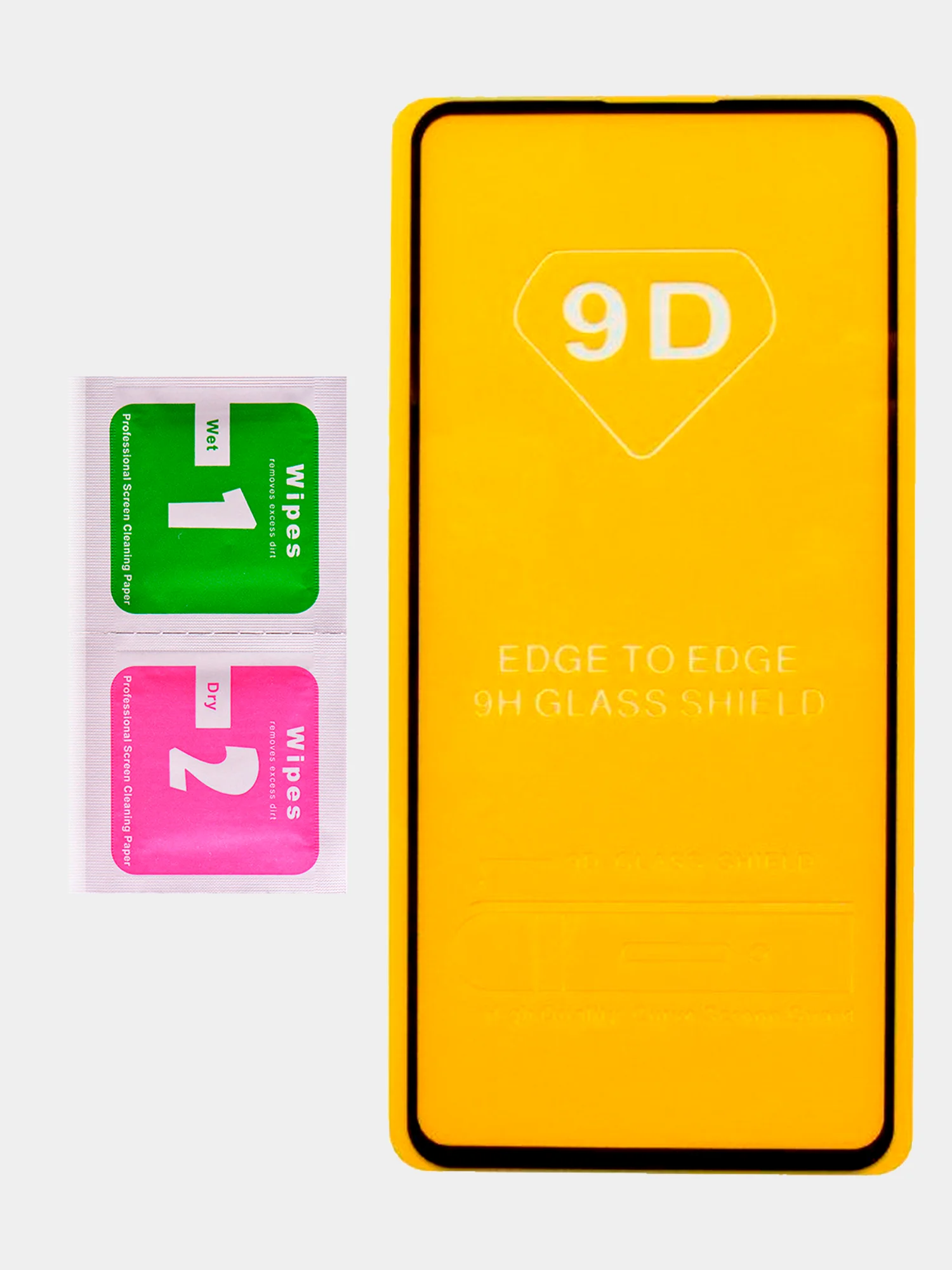 Защитное стекло 9D для Samsung Galaxy A90, полное покрытие