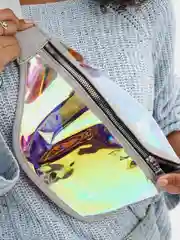 Белый сумка "Light", поясная