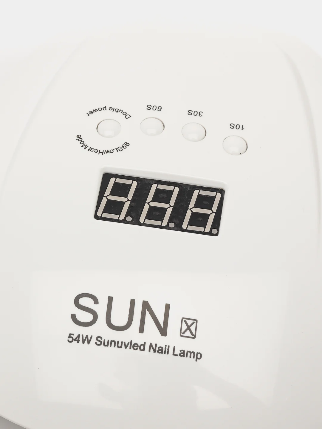Серебряный лампа для маникюра и педикюра SUN X, 54W