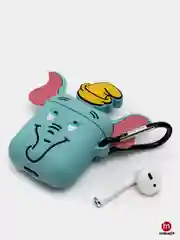 Мятный объемный чехол для AirPods 1 2