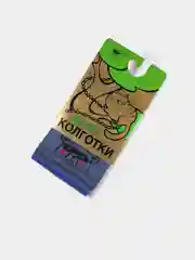 Синий детские колготки, с рисунком Мишка Герой