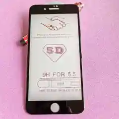 Черный защитное стекло 5D для Apple iPhone 6 Plus / 6S Plus