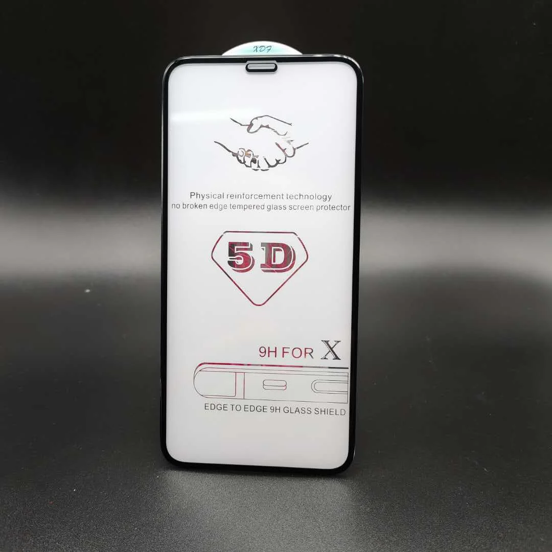 Защитное стекло 5D для Apple iPhone X / XS / 11 Pro