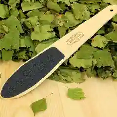Терка для ног пилка банная "Добропаровъ" абразивная(150/80), 23.4х4.3х0.4см