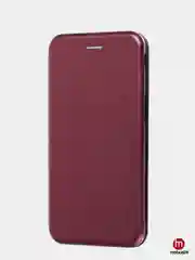 Багровый чехол книжка Samsung S9