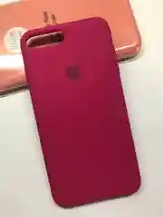 Оливковый защитный чехол для iPhone 7+, iPhone 8+ с яблоком
