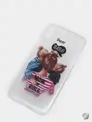 Черный силиконовый чехол Мамы для iPhone 5/5s/se, 6/6s, 7/8, 7+/8+, X/Xs, Xr