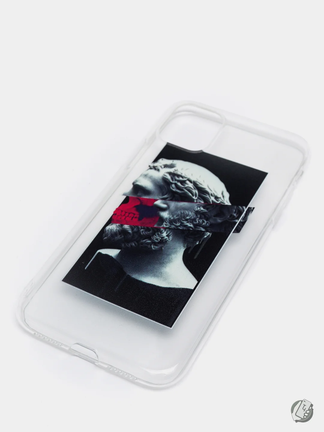 Черный силиконовый чехол с принтом для iPhone 6/6s, 7/8, 7+/8+, X/Xs, Xs max, Xr, 11, 11 pro