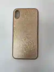 Золотой чехол iPhone X, XS