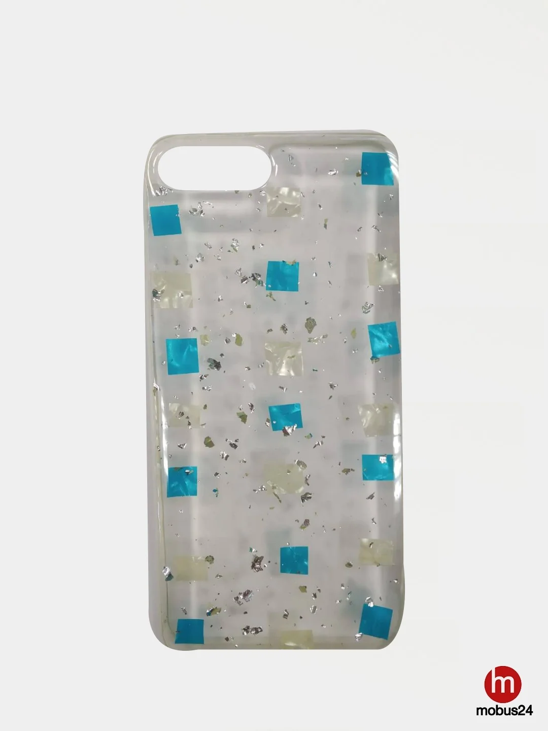 Голубой чехол iPhone 7, 8, 7 Plus, 8 Plus