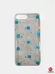 Голубой чехол iPhone 7, 8, 7 Plus, 8 Plus