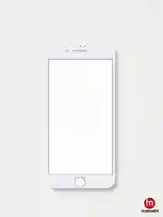 Белый защитное стекло 9D для iPhone 6 6S Черное и белый