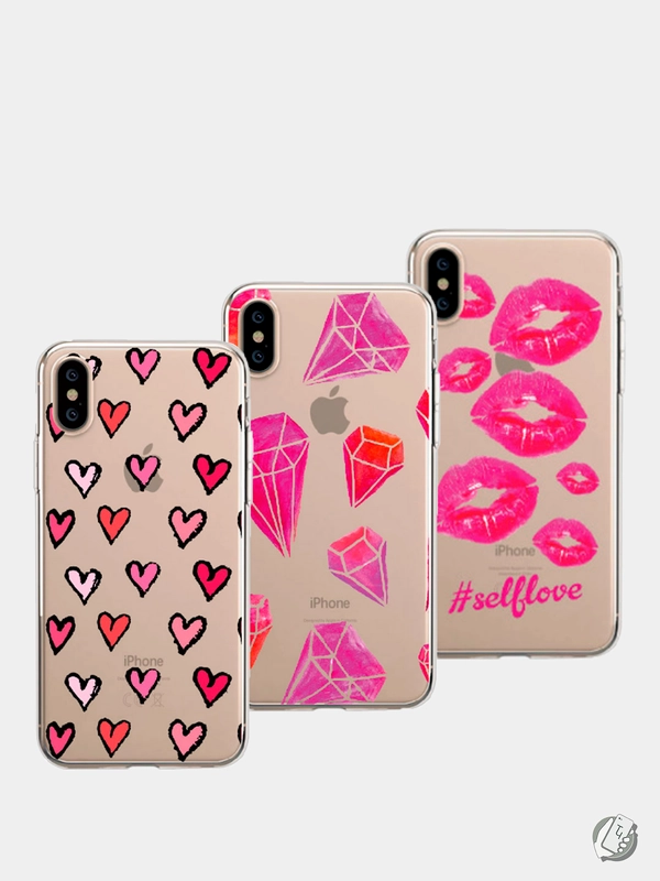 Силиконовый чехол  для iPhone 5/5s/se, 6/6s, 7/8, 7+/8+, X/Xs