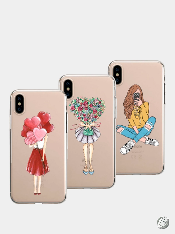 Силиконовый чехол для iPhone 5/5s/se, 6/6s, 7/8, 7+/8+, X/Xs