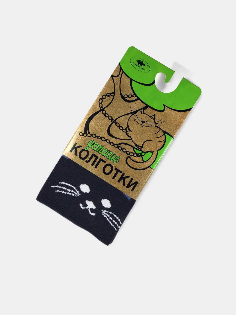 Колготки для деовчки Кошка с имитацией чулка