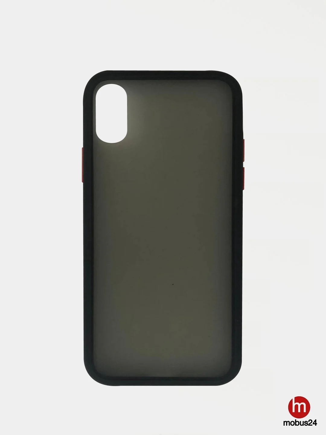 Черный силиконовый чехол c усиленными бортами Soft-Touch для iPhone 7 8 6 6S