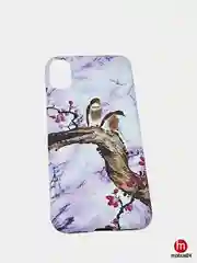 Серый силиконовый чехол iPhone X XS