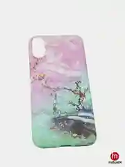 Черный силиконовый чехол iPhone X XS