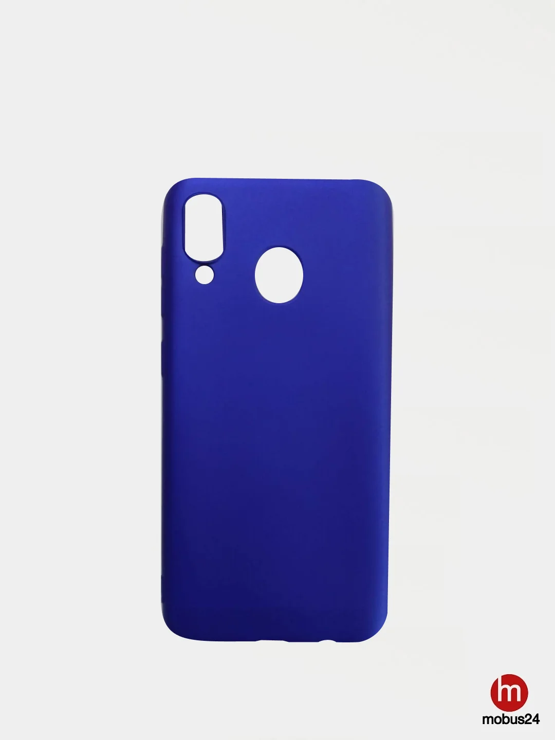 Синий чехол Soft-Touch Samsung A20 A30 S9 S10 Plus
