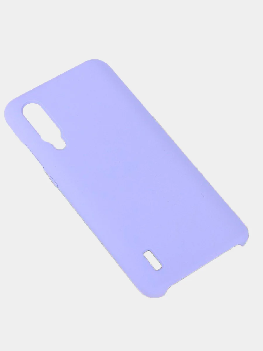 Лавандовый силиконеовый чехол на Xiaomi Mi 10 Lite/P40 Lite/CC9E