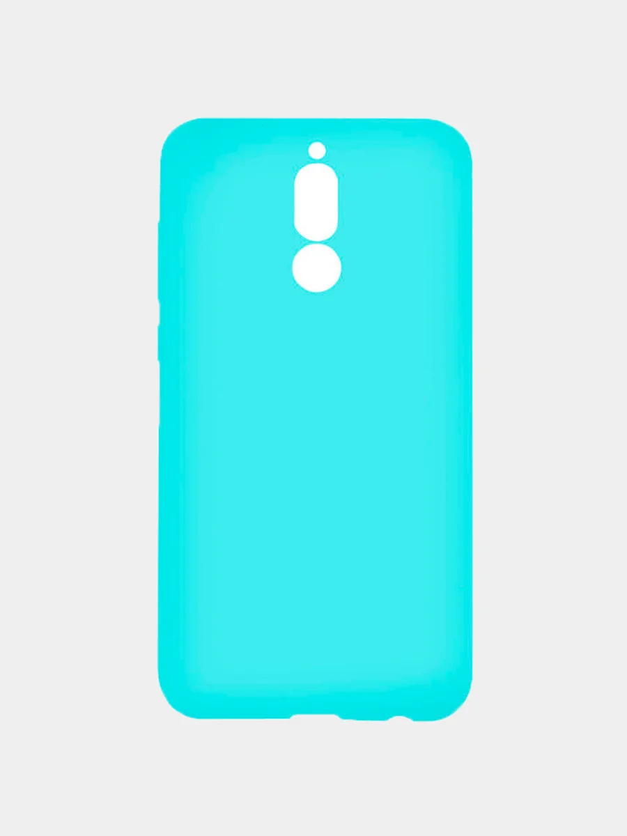 Голубой чехол Samsung Galaxy силиконовый S20Plus