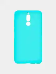 Голубой чехол Samsung Galaxy силиконовый S20Plus