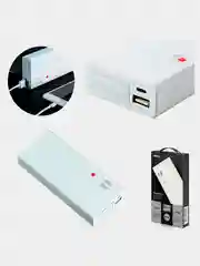 Белый повер банк 10000mAh REMAX Dot series RPP-88