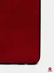 Красный чехол Samsung S9 джинсовый