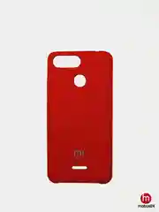 Красный чехол Xiaomi Redmi mi 6 Silicone Case