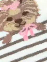 Лимонный детские колготки с собачкой Йорк