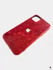Красный чехол для IPhone  Glass case  3D Vision