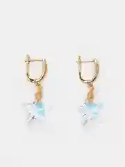 Серьги с камнем