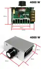 Диммер тиристорный регулятор напряжения ( мощности ) 4000 W и 6000 W регулятор оборотов