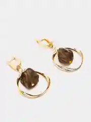Серьги с кварцем