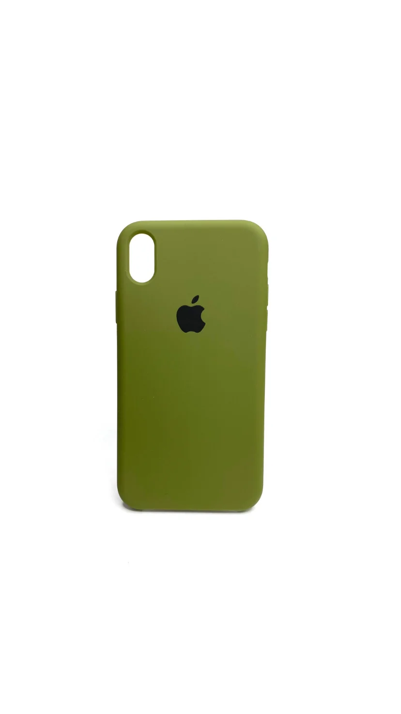 Лесной зеленый чехол Apple Silicone Case для Iphone Xr