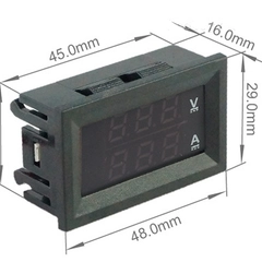 Цифровой амперметр вольтметр DC 0 - 100 V / 10 A 50 A 100 A