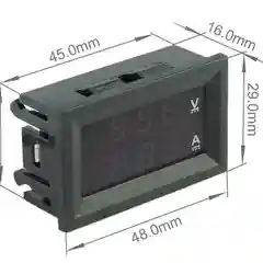 Цифровой амперметр вольтметр DC 0 - 100 V / 10 A 50 A 100 A