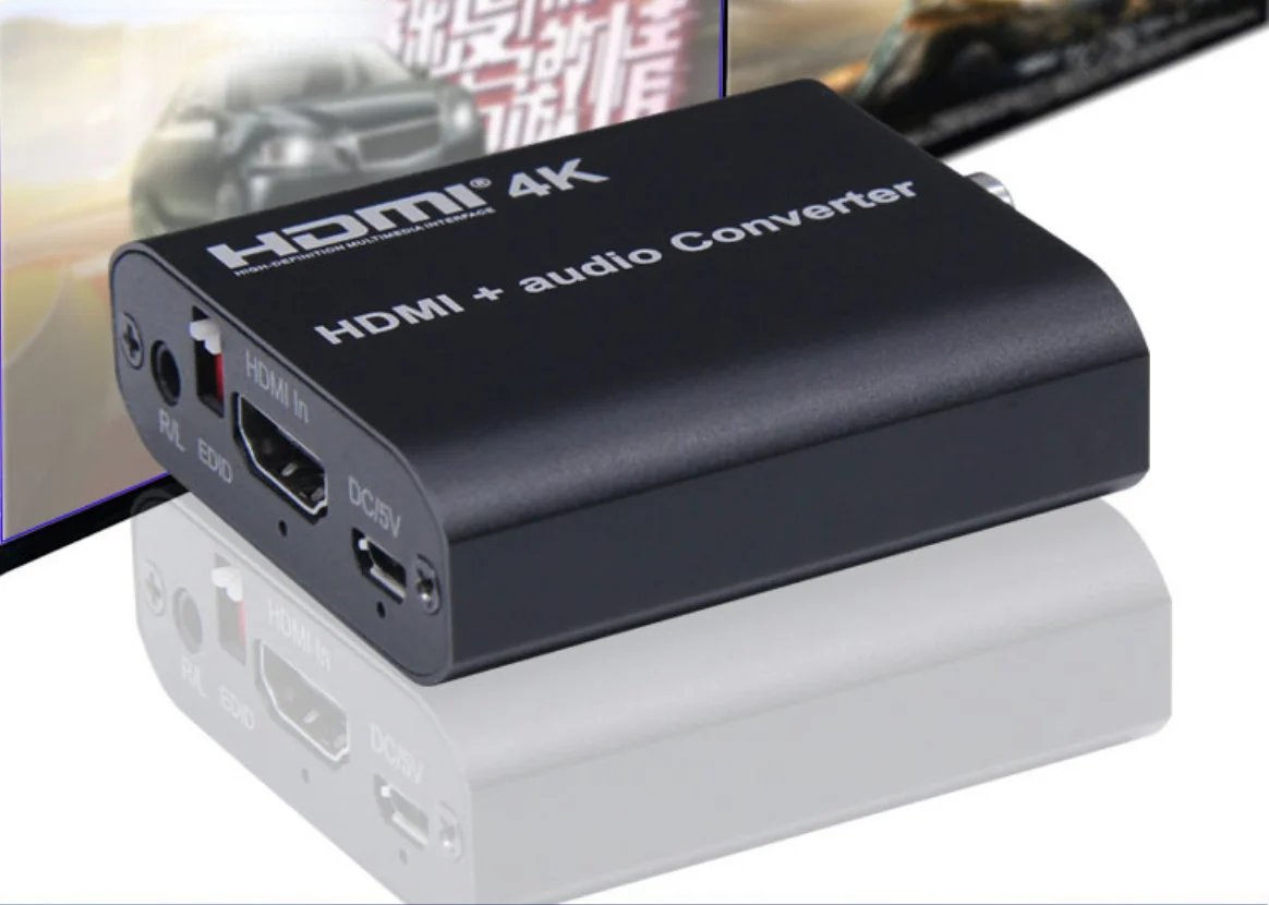 HDMI аудио экстрактор HD 4K/30Hz For PS4/Switch/Xbox Optical COAXIAL TOSLINK Конвертер