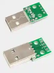 Плата переходник с USB ( папа ) на DIP 2.54 мм